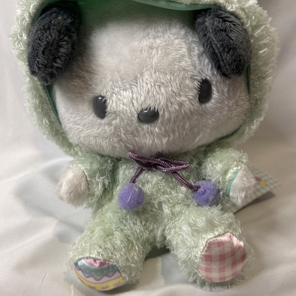 Sanrio Original Pochacco Easter 2022 Fluffy Plush Purple Japan Exclusive ST22 - Picture 3 of 9